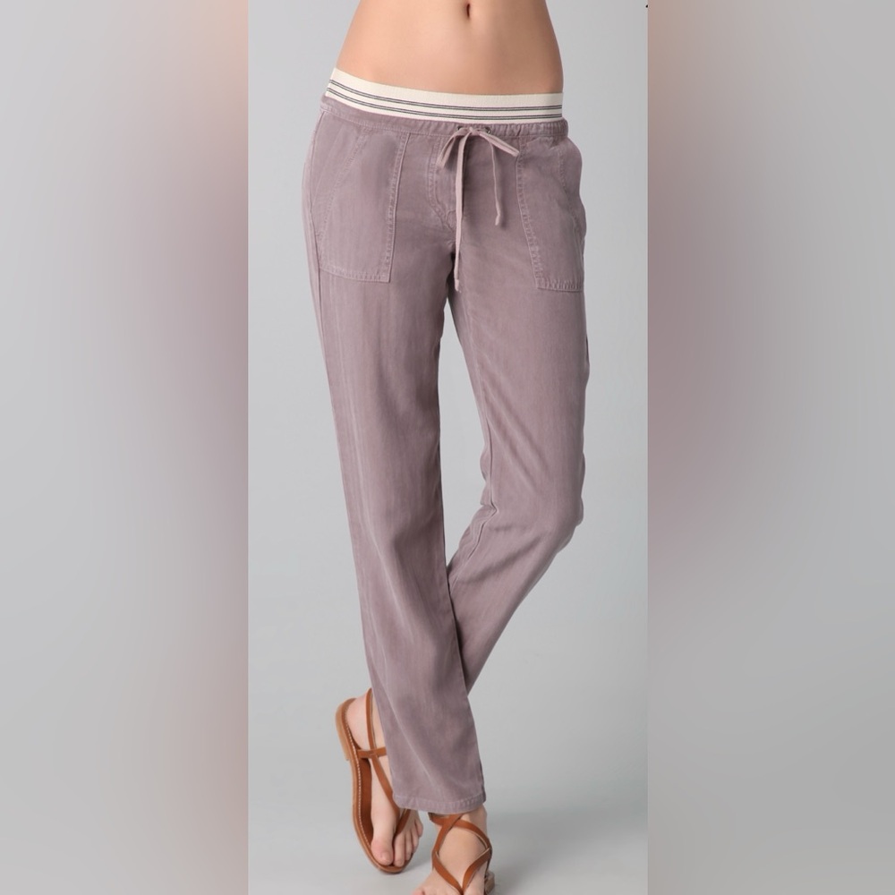 Splendid Cropped Drawstring Pants - Picture 2 of 5